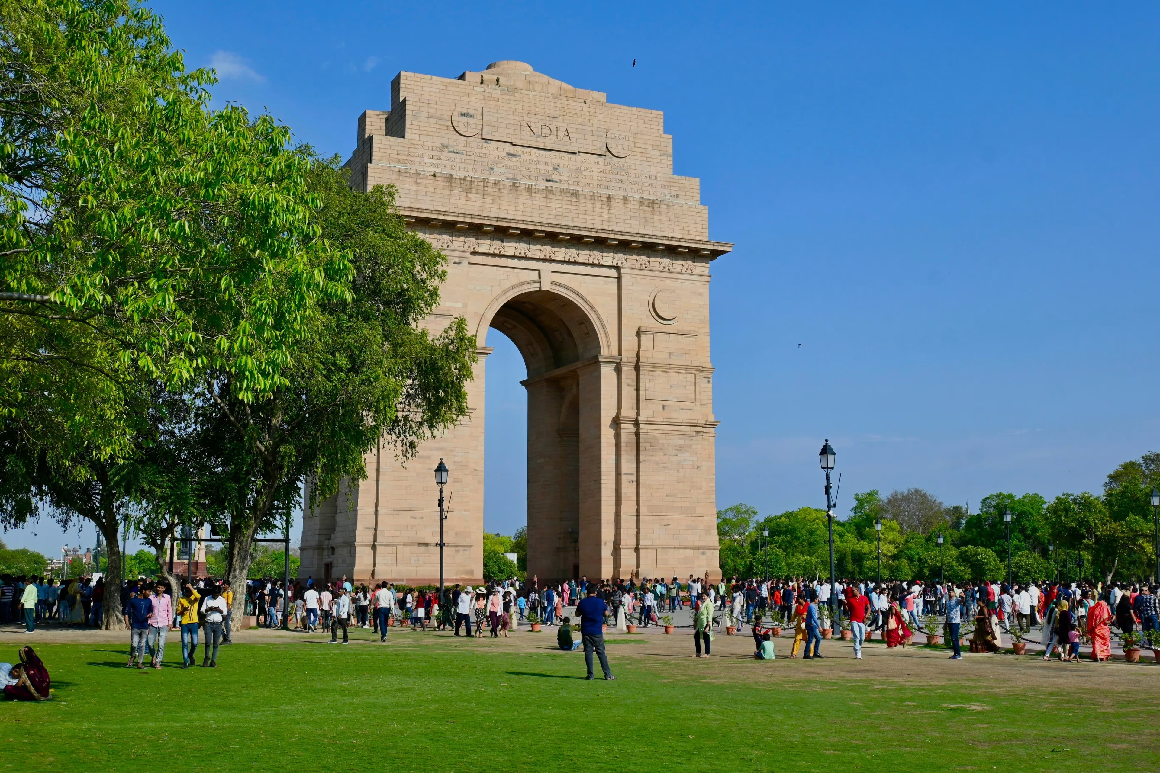 India Gate in Delhi landmark